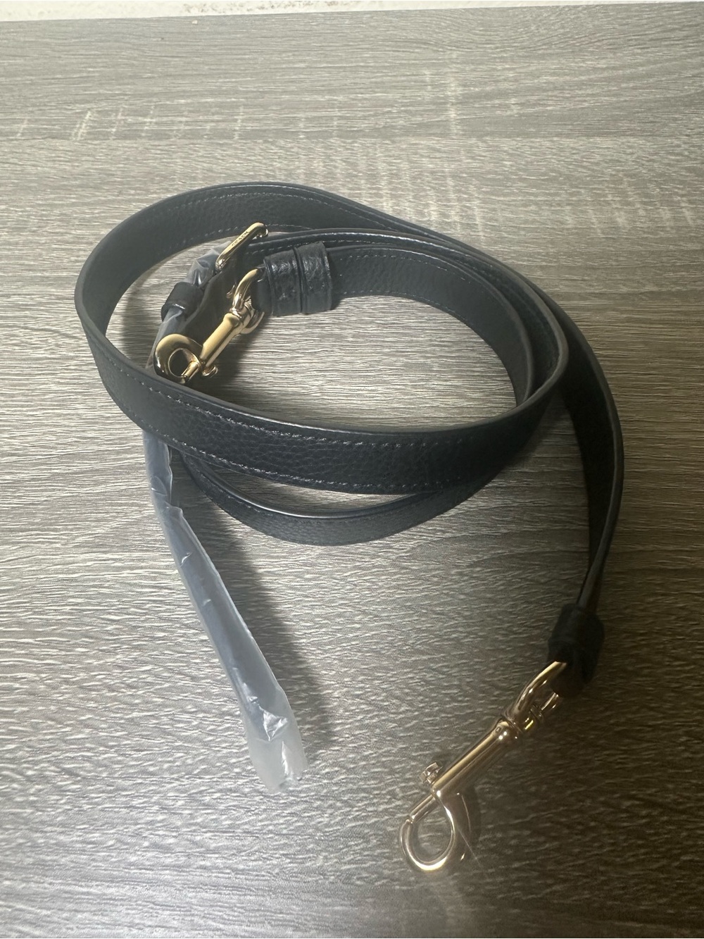 Coach Lester shoulder Strap with Gold Hardware – Black- L36-41 in